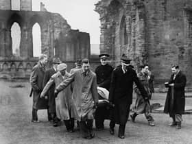 The Stone of Destiny is removed from Abroath Abbey,  after being handed to the Custodian of the Abbey James Wiseheart by Scottish Nationalists