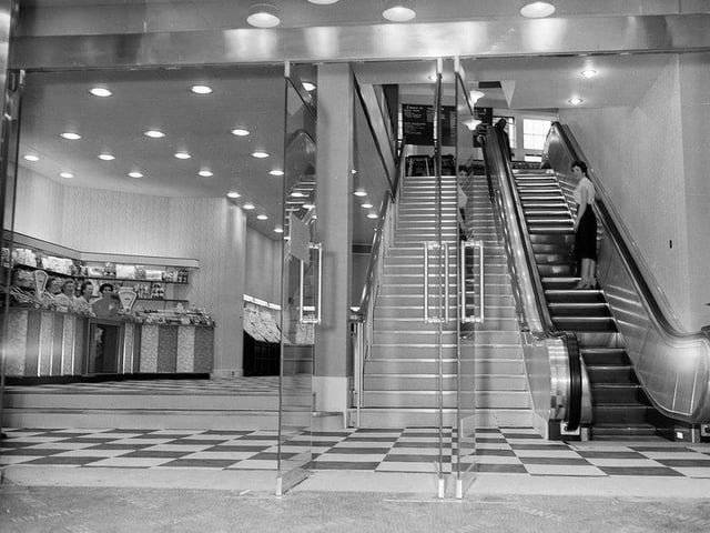 The Grants department store on North Bridge in Edinburgh boasted a new extension in 1959, which saw the first escalator installed in the city.