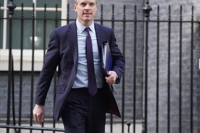 Dominic Raab has insisted he "behaved professionally at all times" despite facing allegations of bullying.