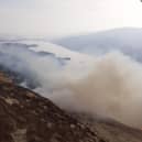 A wildfire on Ben Lomond 