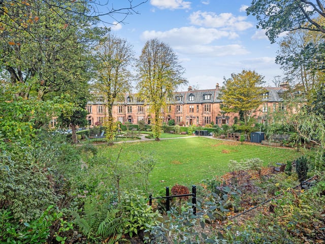 Exterior The terrace is formed around immaculate residents’ gardens, lined with hedges and featuring lawns, pathways, and an array of colourful flowers. There is also a gravelled outdoor area to be enjoyed at the rear of the property.Contact Clyde Property