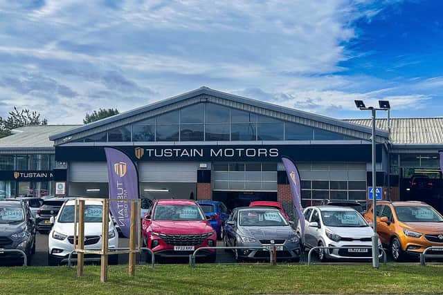 Tustain Motors has seven car and commercial dealerships across Scotland and the north of England.
