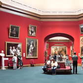 Inside the Scottish National Gallery in Edinburgh. Picture: Keith Hunter