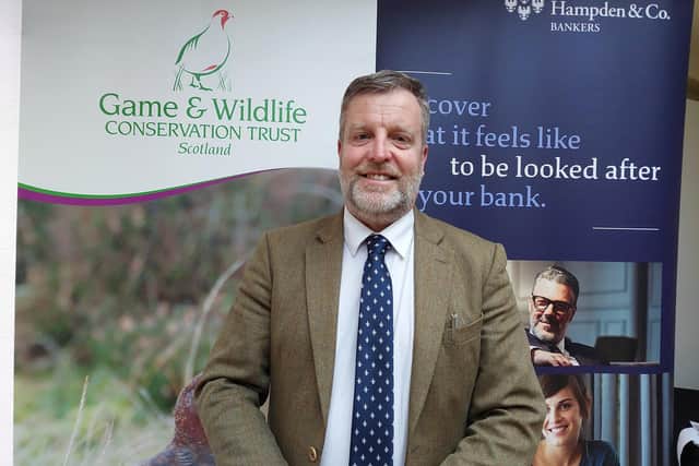 MSP Finaly Carson, the convenor of the Rural Affairs and Islands Committee at a Game and Wildlife Conservation Trust event (pic: Katharine Hay)