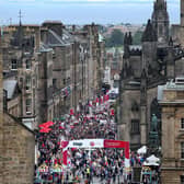 Edinburgh’s Royal Mile is a favourite with tourists.