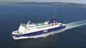 The European Highlander plies the route between Cairnryan and Larne