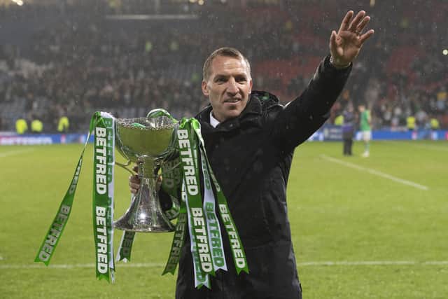Rodgers won seven trophies during his first spell at Celtic, including the League Cup on three occasions.