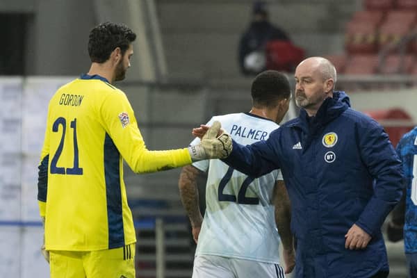 Steve Clarke could be without his No 1 goalkeeper Craig Gordon against Ireland.