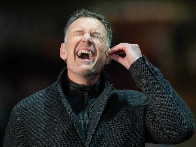 Let's get this is perspective, he isn't a war correspondent, but Chris Sutton is fearless and out football punditry needs him