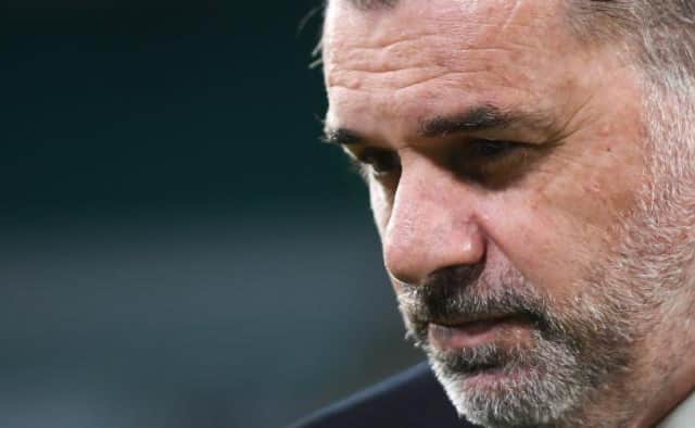 Celtic manager Ange Postecoglou.  (Photo by Ross MacDonald / SNS Group)
