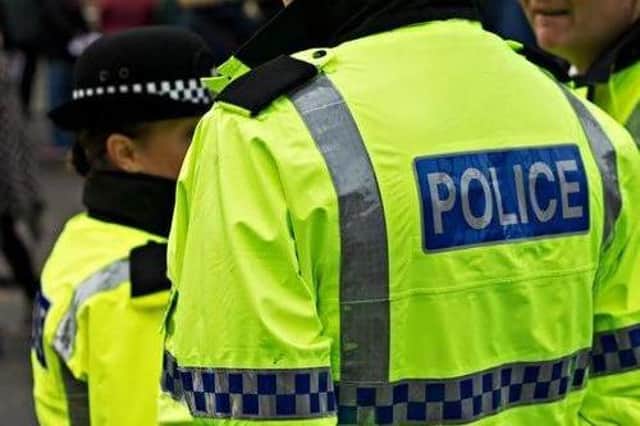 Police officers in Scotland handed out £25 in fines at the weekend