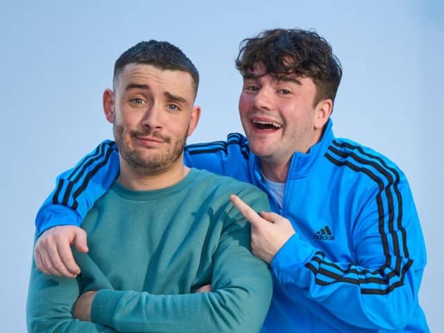 Sean Connor and Cameron Fulton PIC: Laurence Winram