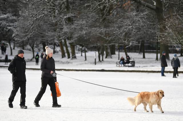 The Met Office has predicted the snow will begin to fall early Wednesday morning across Scotland (Photo: Jeff J Mitchell).