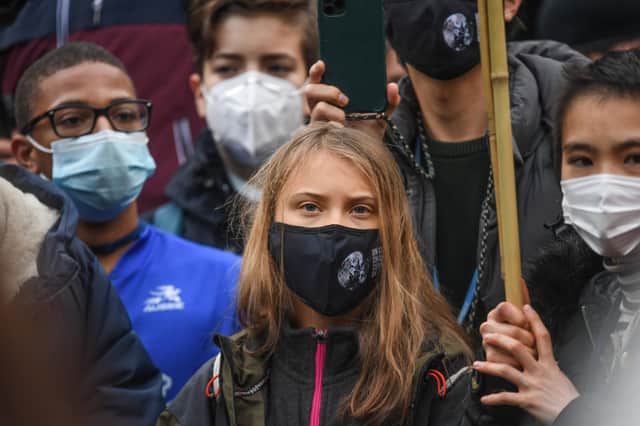 Who is Greta Thunberg? How old Thunberg is in 2021, her net worth - and is Thunberg vegan? (Photo by Peter Summers/Getty Images)