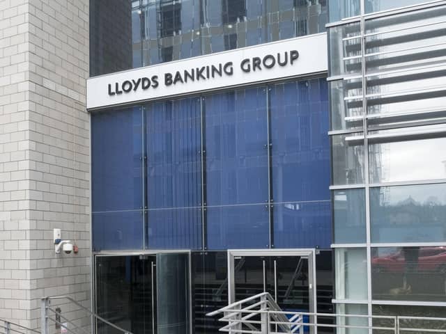 Lloyds Banking Group is one of Britain's big banks, the country's biggest mortgage lender and is also behind the Bank of Scotland and Scottish Widows brands. Picture: Ian Rutherford