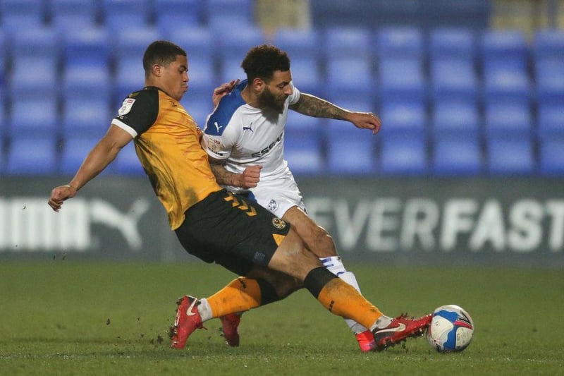 West Brom are among a number of clubs tracking Newport County defender Priestley Farquharson. (Football Insider)

(Photo by Lewis Storey/Getty Images)