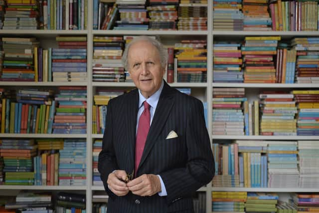 Edinburgh author Alexander McCall Smith has been honoured with a lifetime achiement award for his contribution to Scottish literature. Picture: Kirsty Anderson