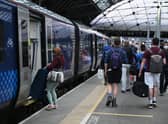 ScotRail services have been cut due to the drivers' dispute. Picture: John Devlin