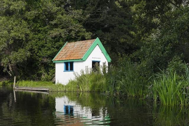 A Peter Pan-inspired Wendy's House at Thorpeness Meare in Suffolk. Picture: Historic England Archive/PA Wire