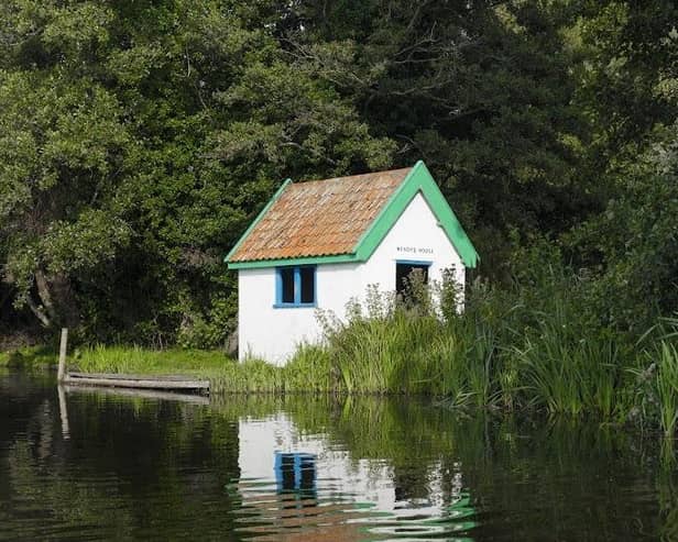 A Peter Pan-inspired Wendy's House at Thorpeness Meare in Suffolk. Picture: Historic England Archive/PA Wire