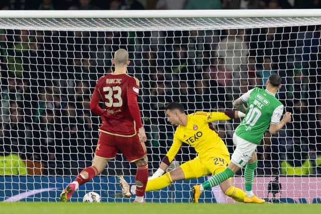 Martin Boyle had this goal ruled out for offside.