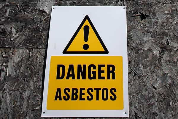 Alert: Asbestos is 'safe' unless it starts to break up or crumbles. The dust can cause cancers.