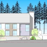 Artist impression of the new care home.