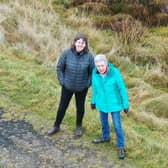 Angela Williams, Development Manager at Tarras Valley Nature Reserve and Margaret Pool,  chair of Langholm Initiative, are among several inspirational women at the helm of community land ownership projects in the south of Scotland. PIC: Contributed.
