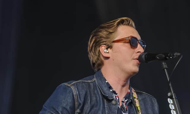 George Ezra attracted a massive crowd to his Main Stage slot
