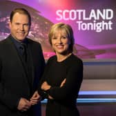 Strong demand for free-to-air programmes such as STV Scotland Tonight, presented by John Mackay and Rona Dougall, will see the broadcaster deliver record figures. Picture: Graeme Hunter Pictures