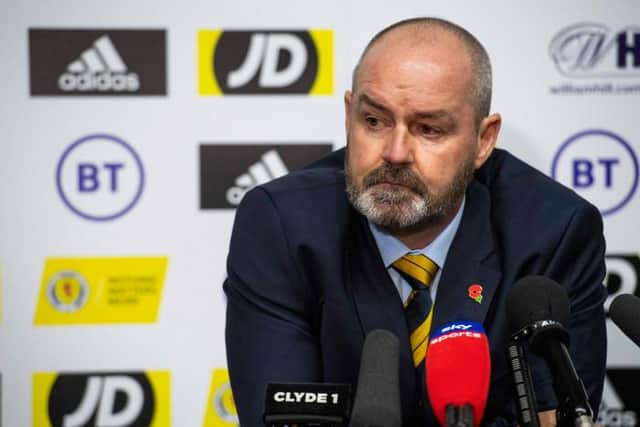 Scotland Head Coach Steve Clarke  (Photo by Alan Harvey / SNS Group)