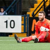 Zander Clark was replaced at half-time in Hearts' 2-1 loss at Kilmarnock. (Photo by Mark Scates / SNS Group)