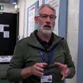 Soil scientist, Dr Allan Lilly