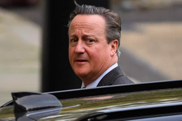 Former Prime Minister David Cameron is back at the top table as Rishi Sunak's new Foreign Secretary (Picture: Leon Neal/Getty Images)