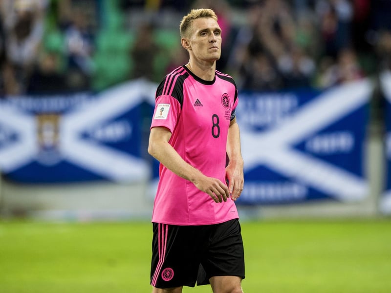 A beacon for so long in some dark days for Scotland, Darren Fletcher never let Scotland down, once jumping on a flight to Liechtenstein having been seemingly ruled out with tonsillitis to aid then manager’s Craig Levein cause at the start of another – failed  - campaign. The Manchester United midfielder could have done little more to get Scotland to a major finals but it was his fate never to play in one, although he did become the youngest player to skipper the country since the late 1800s when he wore the armband aged just 20 in a friendly win over Estonia. Won 80 caps and scored five goals, including a winner v Lithuania at Hampden in only his second appearance.