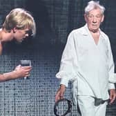 Sir Ian McKellen and dancer Johan Christensen share the role of Hamlet at Edinburgh Fringe   Pic: Devin de Vil
