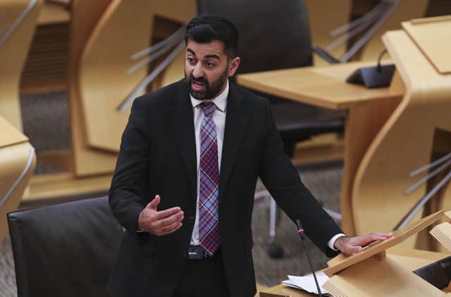 Health Secretary Humza Yousaf has said plans to lift Covid restrictions in England should not "force the hand" of the Scottish Government to change its virus strategy. Picture: PA Media