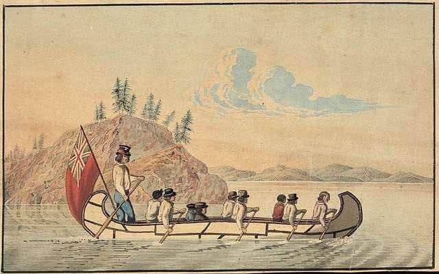 Isobel Gunn embarked on a gruelling canoe trek during her service with the Hudson's Bay Company (Picture: Wikimedia Commons)