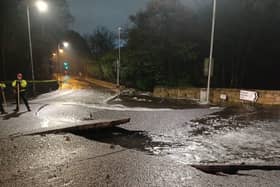 Supplies have been restored to around 100,000 properties left without water after a major pipe burst.