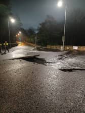 Supplies have been restored to around 100,000 properties left without water after a major pipe burst.