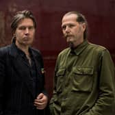 Justin Currie and Iain Harvie of Del Amitri, who have announced a free gig for Scottish NHS workers. Picture: Andrew Ogilvy