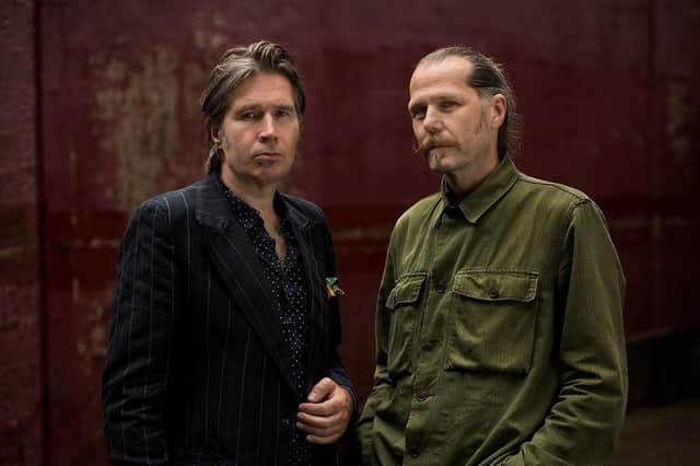 Justin Currie and Iain Harvie of Del Amitri, who have announced a free gig for Scottish NHS workers. Picture: Andrew Ogilvy