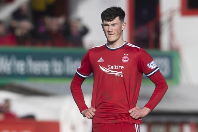 Calvin Ramsay has won the SFWA Young Player of the Year award. (Photo by Craig Foy / SNS Group)