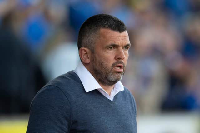 Callum Davidson's St Johnstone face Hearts at McDiarmid Park on Wednesday (Photo by Craig Foy / SNS Group)