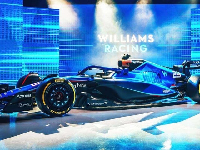 The Williams FW45 will be driven by Alex Albon and Logan Sargeant in the 2023 season. Featuring new sponsor Gulf for the first time, the car was revealed online on February 6.