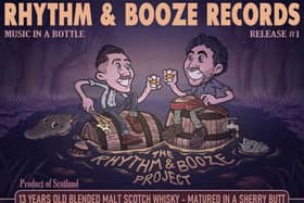 The labels on the bottles will feature the band.