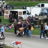 It was a busy day at the Spring Autojumble