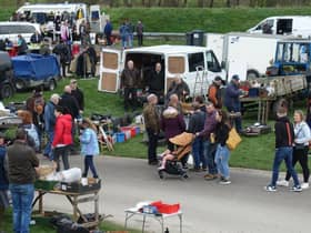 It was a busy day at the Spring Autojumble