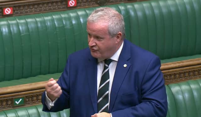SNP Westminster leader Ian Blackford has warned of a "dangerous concoction" of Brexit and the end of the furlough scheme