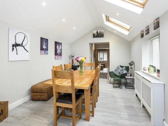 This four bed semi-detached house in Second Avenue, Farlington is on sale for £500,000. It is listed on Zoopla by Fox & Sons - Portsmouth